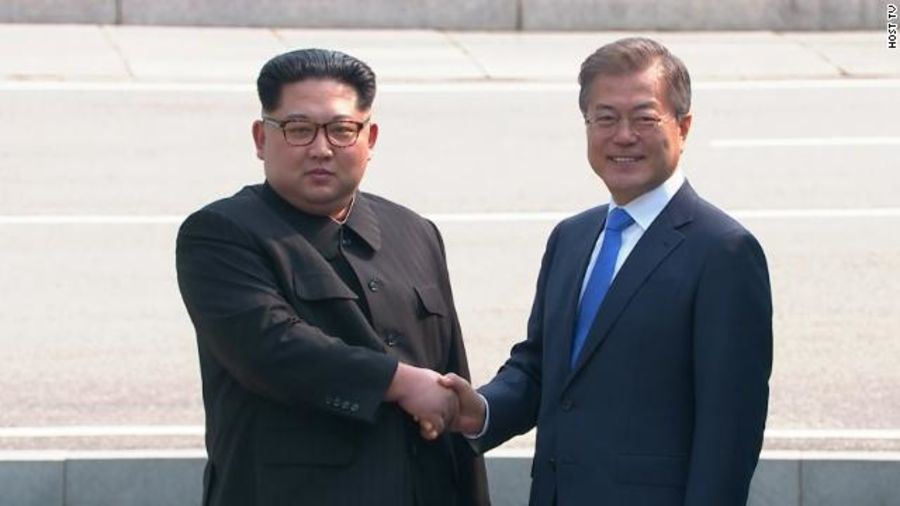 North And South Korean Leaders Hold Historic Meeting North And South Korean Leaders Hold 